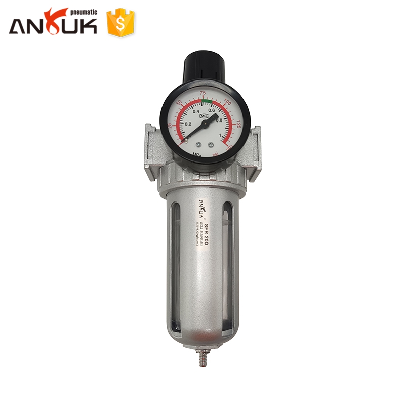 Unidad de fabricación del filtro de aceite del regulador de presión de aire con pinza neumática tipo SL 200 de SMC