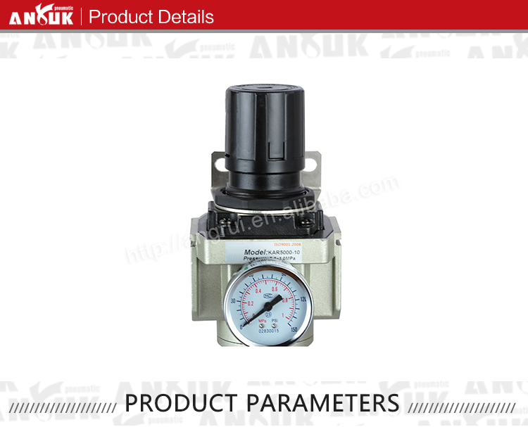 AR5000-10 SMC Tipo estándar Recién llegado Unidad de tratamiento de drenaje de fuente de aire Regulador de filtro de compresor de aire